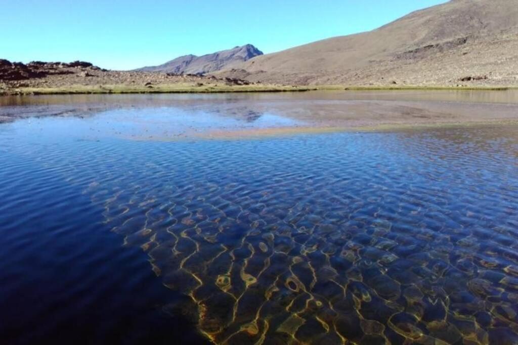 布比翁Casa La Solea. Vistas Al Pueblo Y La Sierra别墅 外观 照片